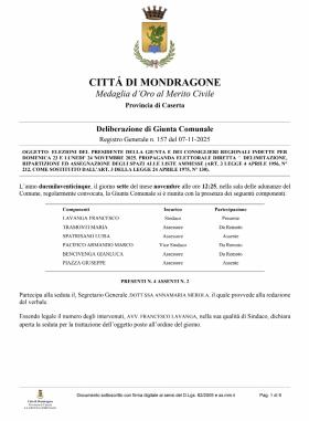 DELIBERA ASSEGNAZIONE SPAZI ELETTORALI