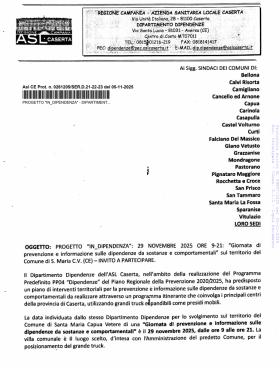 PROGETTO IN-DIPENDENZA -INVITO A PARTECIPARE