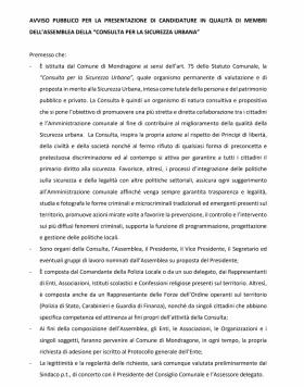 AREA IV Polizia Locale -  \