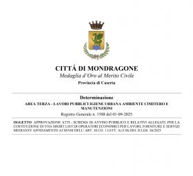 AVVISO PER LA COSTITUZIONE  DI UNA SHORT LIST DI O