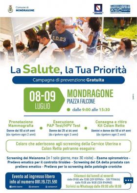 Controlli Oncologici Gratuiti 8 - 9 luglio 2026 co