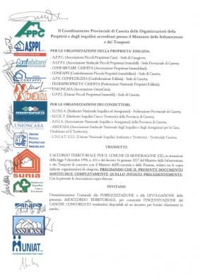 AVVISO ACCORDO TERRITORIALE PER INCENTIVAZIONE CAN