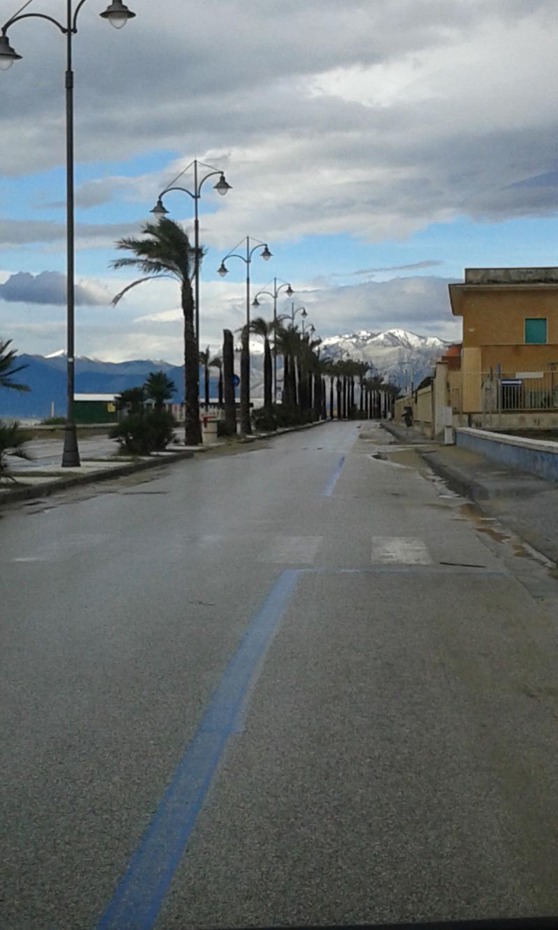 Lungomare in inverno